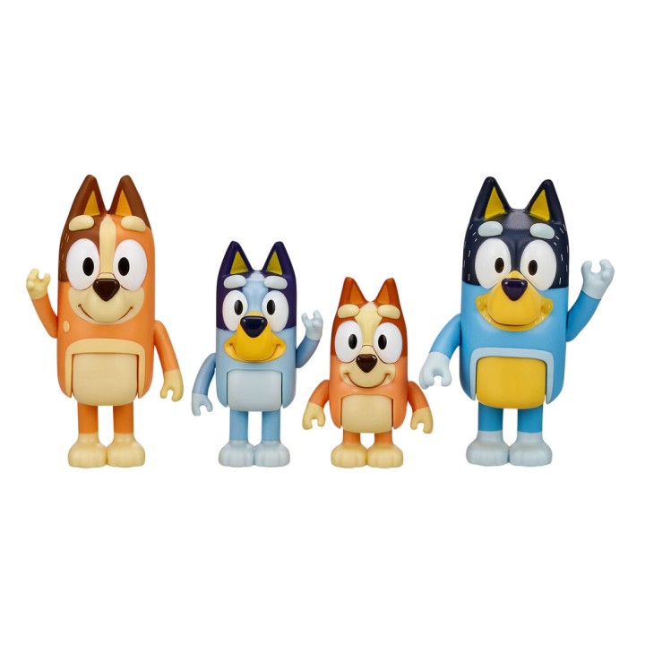 Blister 4 figuras Bluey surtido