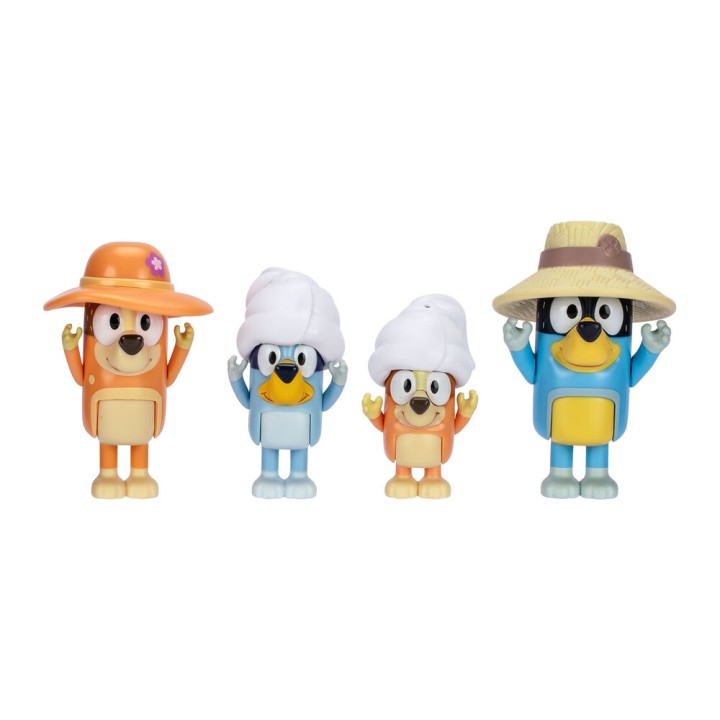 Blister 4 figuras Bluey surtido