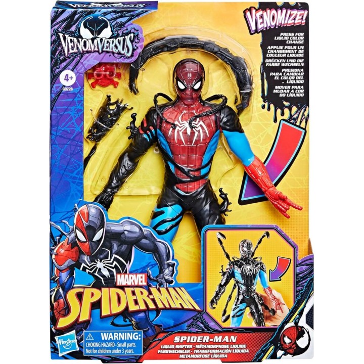 Figura Spiderman Venom Versus Spider-Man Marvel 27cm