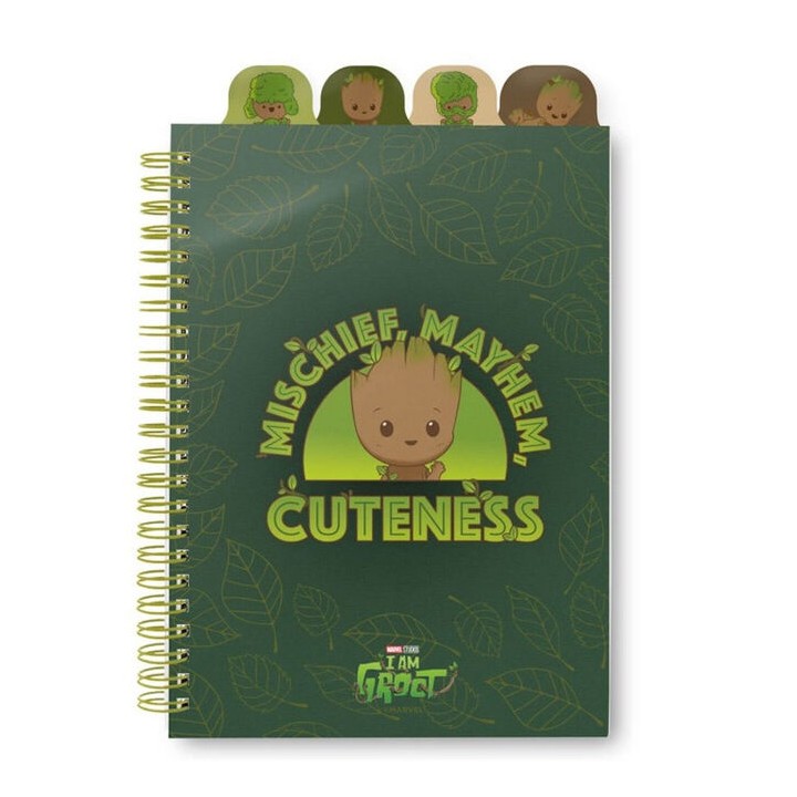 Cuaderno A5 Groot Marvel