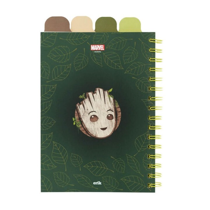 Cuaderno A5 Groot Marvel