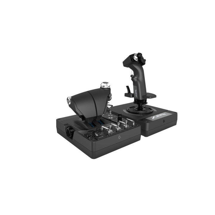 Logitech G 945-000059 mando y volante Negro USB 2.0 Simulador de Vuelo Analógico/Digital PC