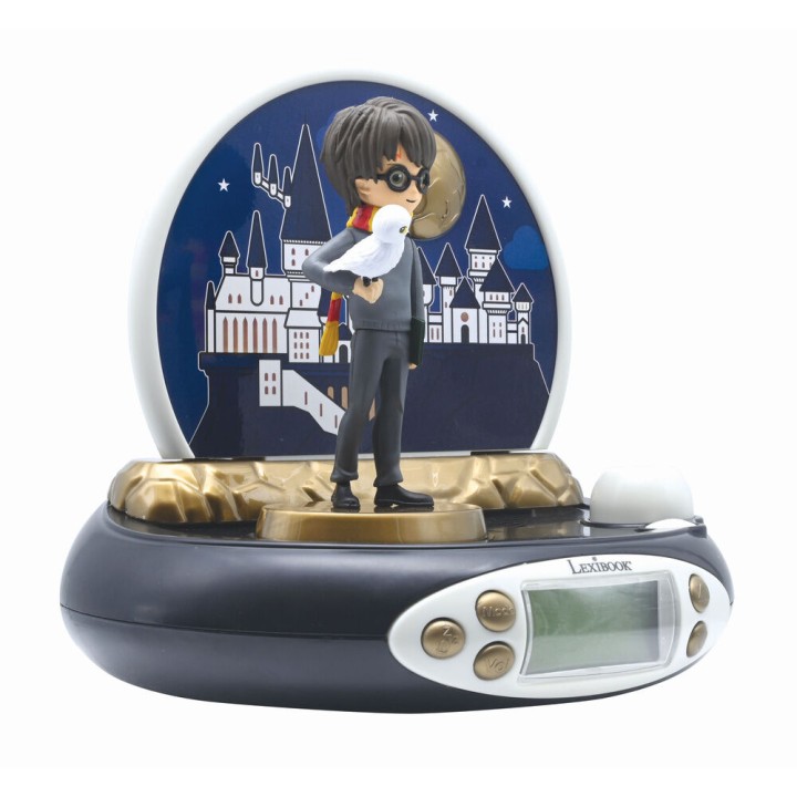 Reloj Despertador Proyector 3D Harry Potter