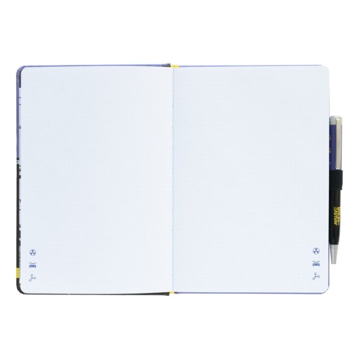 Cuaderno A5 premium + boligrafo Regreso al Futuro