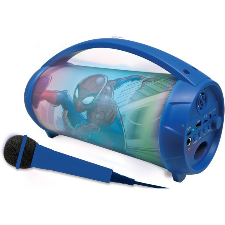 Altavoz con microfono bluetooth Spiderman Marvel