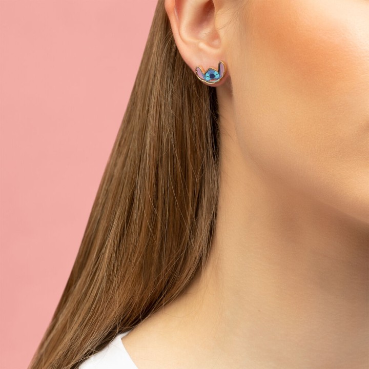 Set 3 Pares de pendientes Stitch Disney