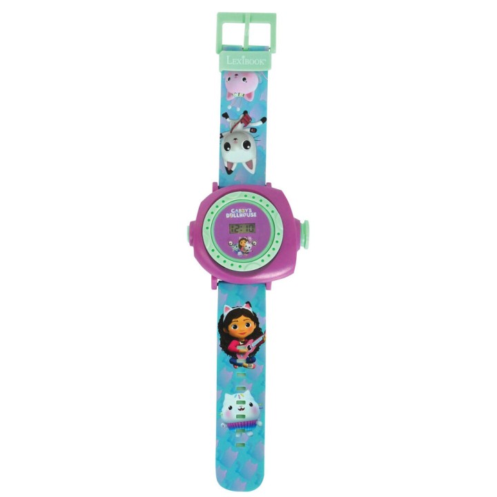 Reloj Digital proyecciones La Casa de Muñecas de Gabby