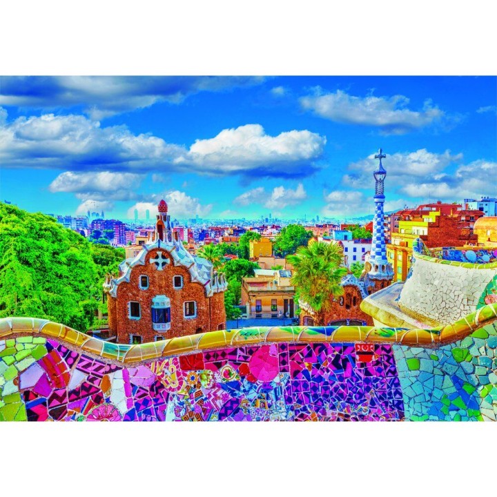 Puzzle Park Guell Barcelona High Quality 1000pzs