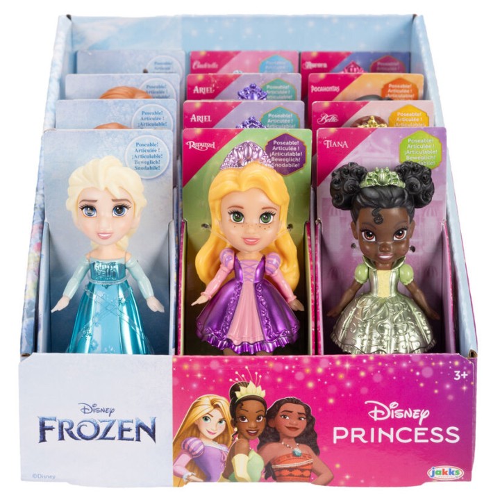 Mini Muñeca Princesas Disney 7cm surtido