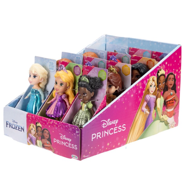 Mini Muñeca Princesas Disney 7cm surtido