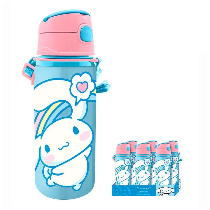 Cantimplora aluminio Cinnamoroll Hello Kitty 600ml