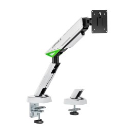 AISENS DT49TSR-343 soporte para monitor 124,5 cm (49") Escritorio Negro, Blanco