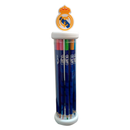 Set 12 lapices colores Real Madrid