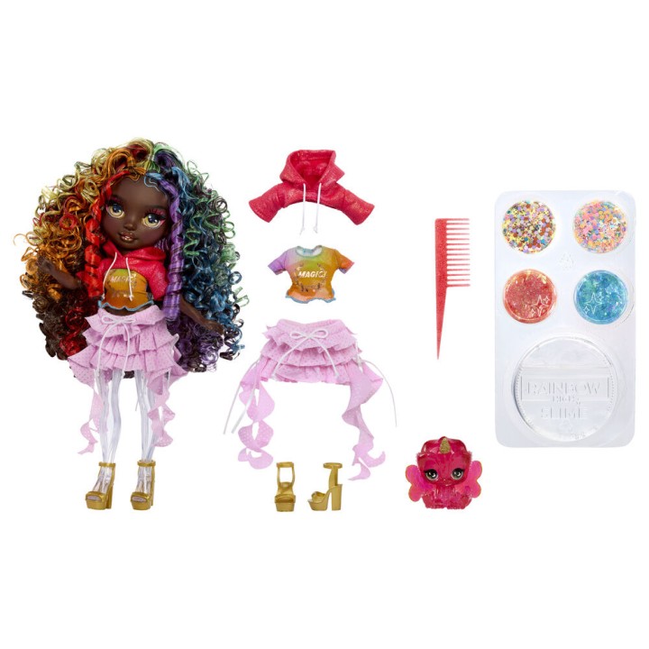 Muñeca Iris Feature Fantasy Rainbow Shimmers Rainbow High