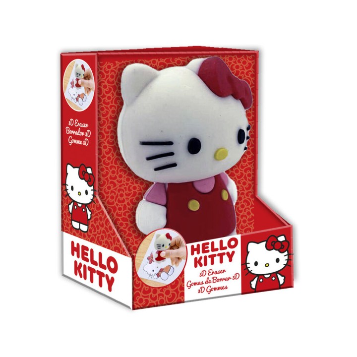 Goma borrar 3D Hello Kitty and Friends surtido