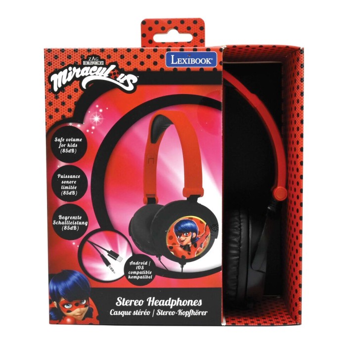 Auriculares Prodigiosa Ladybug