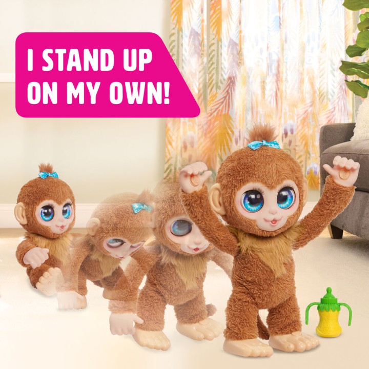 Peluche interactivo Mono Peanut jugueton FurReal