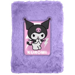 Cuaderno peluche Kuromi Hello Kitty