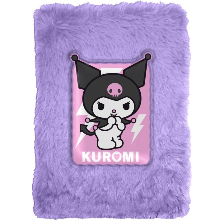 Cuaderno peluche Kuromi Hello Kitty