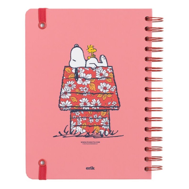 Cuaderno A5 Love Yourself Snoopy