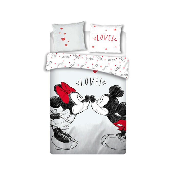 Funda nordica Love Mickey and Minnie Disney cama 135cm