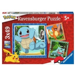Puzzle Pokemon 3x49pzs