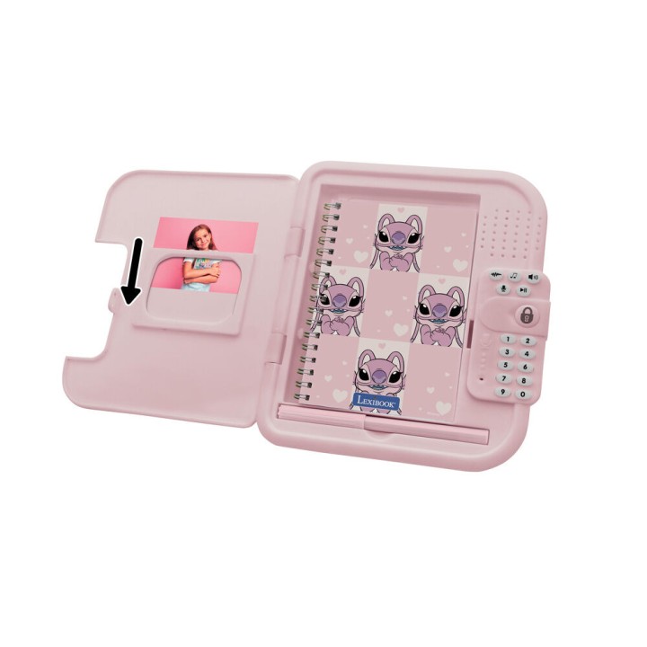 Diario Electronico Angel Stitch Disney
