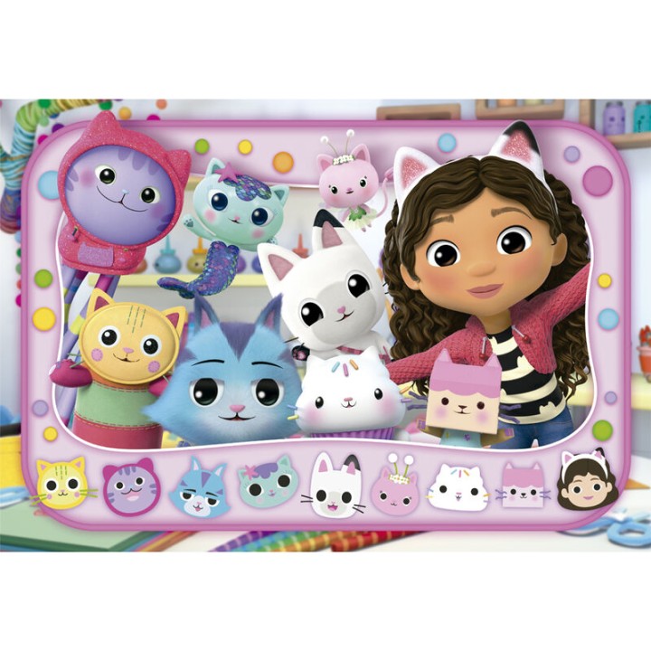 Puzzle maxi La Casa de Muñecas de Gabby 60pzs