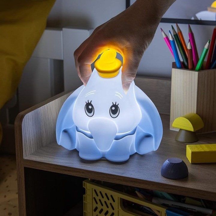 Luz silicona recargable SquishyGlo Dumbo