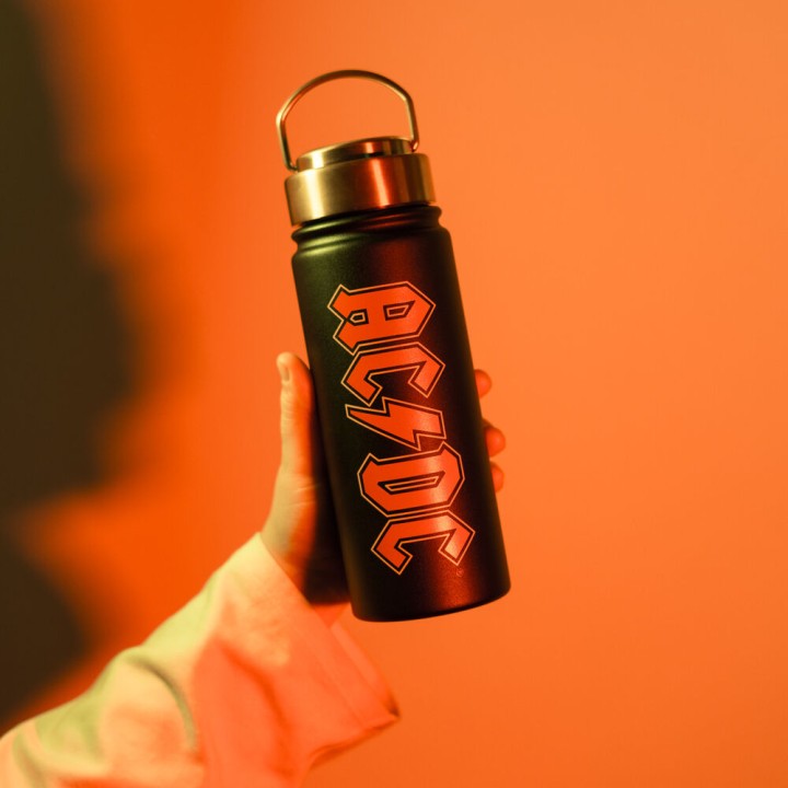 Botella acero inoxidable AC/DC 500ml