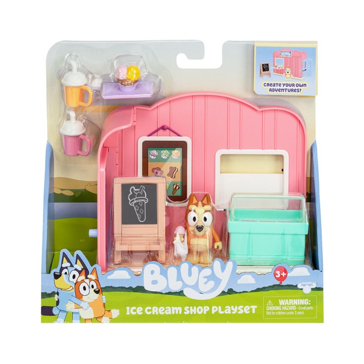 Mini Playset Ice Cream Shop Bluey surtido