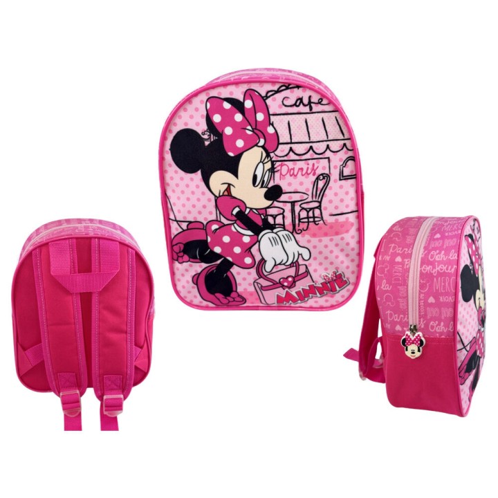 Mochila Paris Minnie Disney 26cm