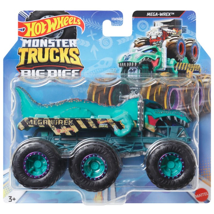 Coche Big Bigs Monster Trucks Hot Wheels surtido