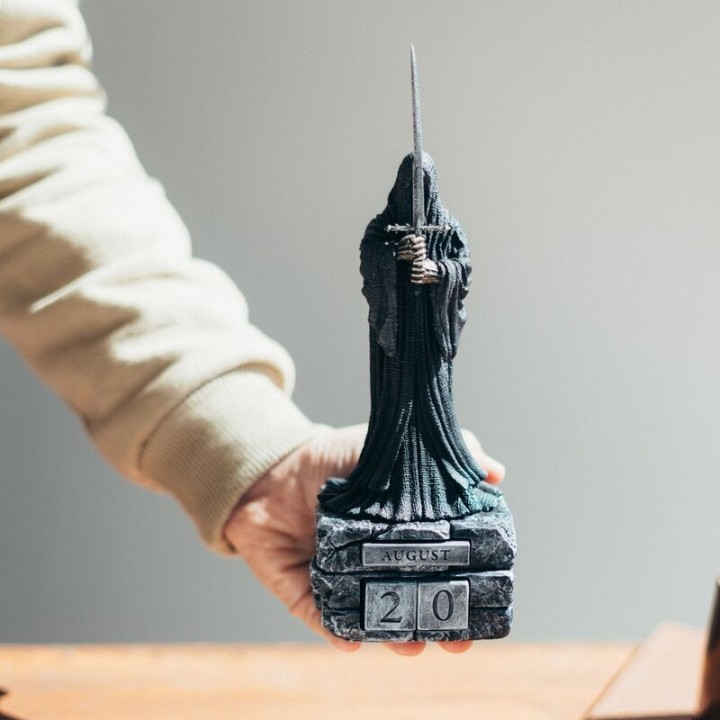 Calendario Perpetuo 3D Nazgul El Señor de los Anillos