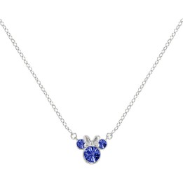 Colgante Septiembre Minnie Disney plata