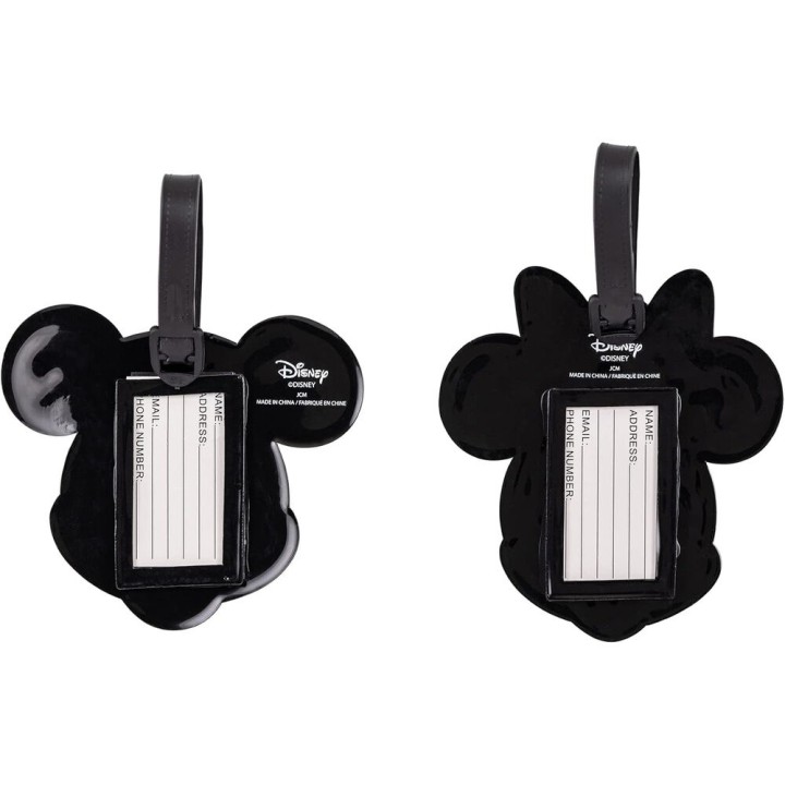 Set 2 Etiquetas de Equipaje Mickey & Minnie Disney