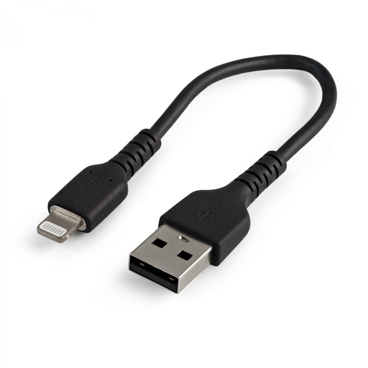 Cable StarTech.com usb tipo-a macho a lightning macho 0.15m negro RUSBLTMM15CMB