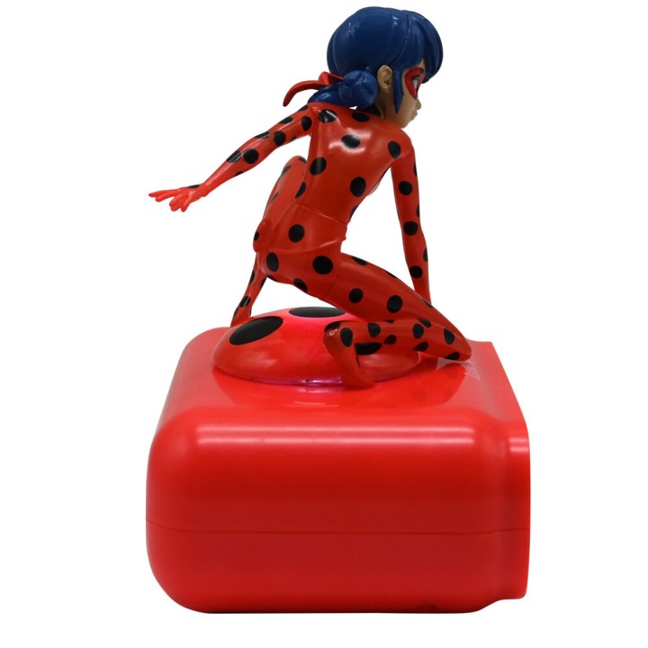 Reloj Despertador Luz Nocturna 3D Prodigiosa Lady bug