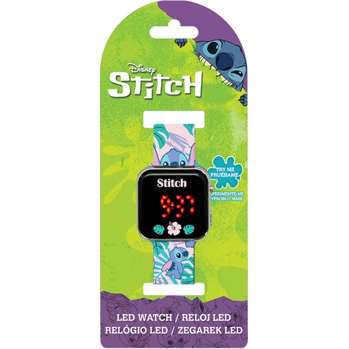 Reloj led Stitch Disney