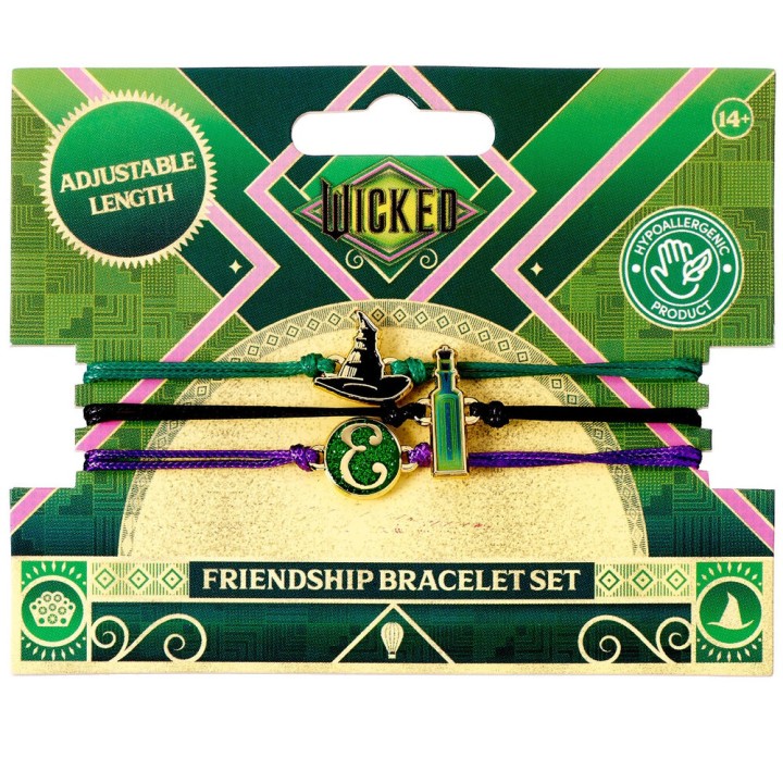 Set 2 pulseras Elphaba Glinda Wicked