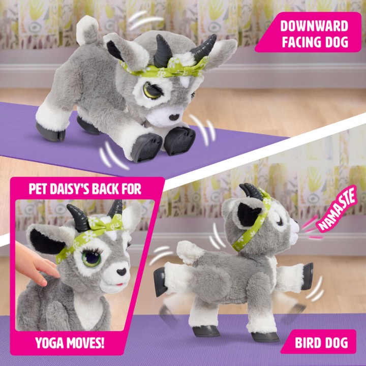 Peluche interactivo Cabra Daisy Yoga FurReal