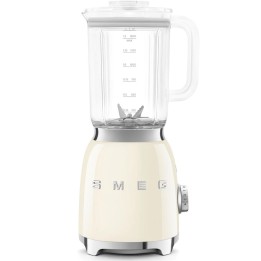 Smeg Batidora Vaso 800W 1.5L PIca Hielo Crema (BLF03CREU)