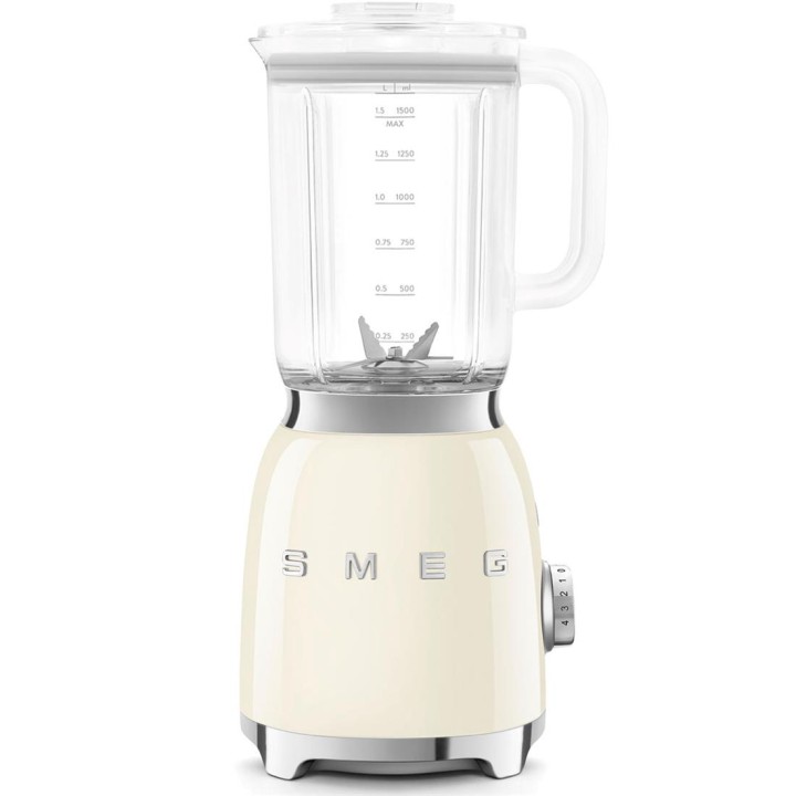 Smeg Batidora Vaso 800W 1.5L PIca Hielo Crema (BLF03CREU)