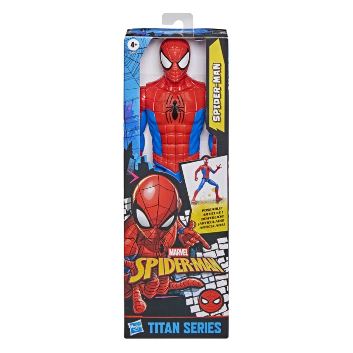 Figura Spiderman Titan Series Spider-Man Marvel 30cm