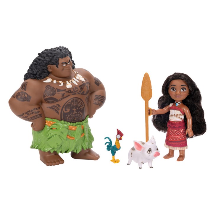 Blister Muñeca Vaiana & Maui Vaiana Moana 2 Disney 15cm
