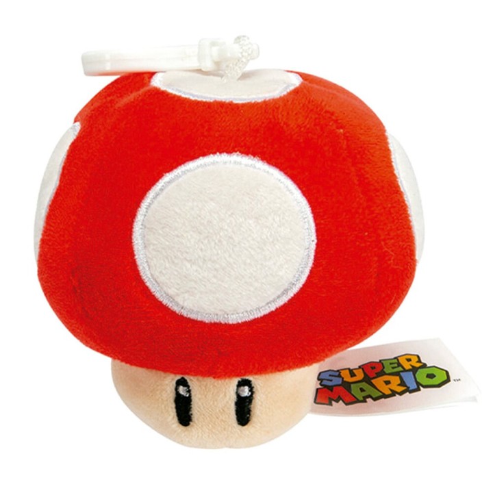 Llavero peluche Icons Super Mario Bros 10cm surtido