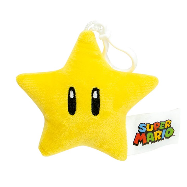 Llavero peluche Icons Super Mario Bros 10cm surtido