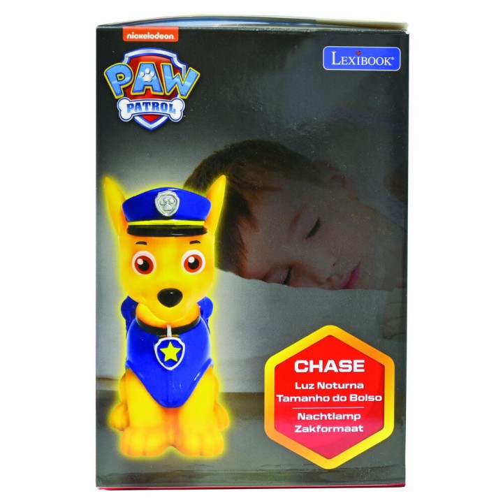 Luz Nocturna 3D Chase Patrulla Canina Paw Patrol