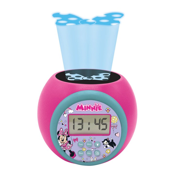 Reloj Despertador Proyector Minnie Disney