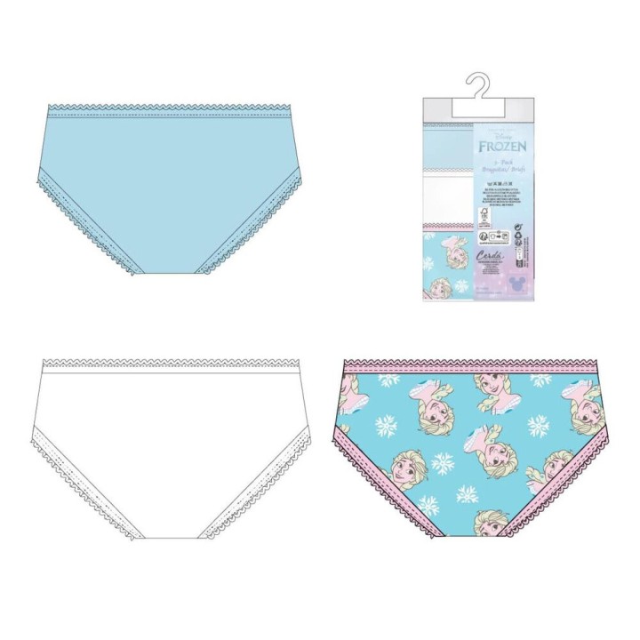 Set 3 braguitas Frozen Disney
